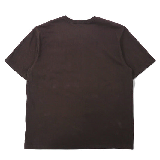 Carhartt Pocket T-Shirt, XL, Brown Cotton, Original Fit