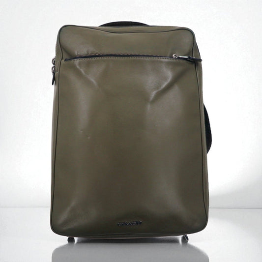 COACH グラハム コンバーチブル 3WAY バックパック ブリーフケース カーキ スムース カーフレザー C6877