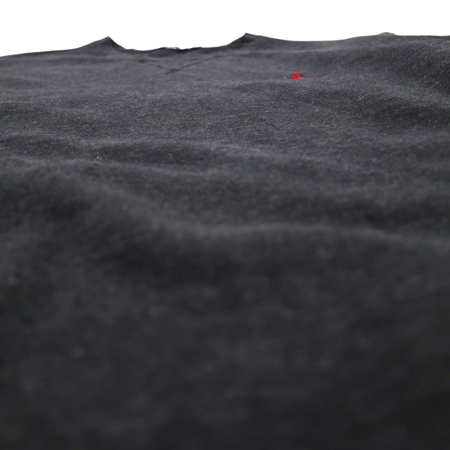 Polo Ralph Lauren 前V スウェット トレーナー XL グレー コットン スモールポニー刺繡