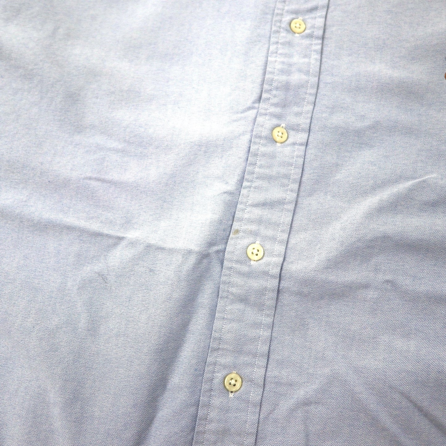 Ralph Lauren 90s Oxford Button-Down Shirt, Size 18-36, Blue Cotton, Small Pony Embroidery, YARMOUTH