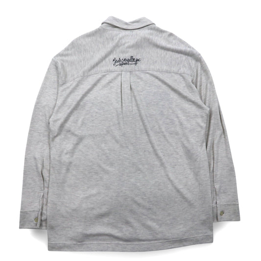 Castelbajac sport 90年代 ポリノジック シャツ XL グレー コットン YOUR GLORY 日本製