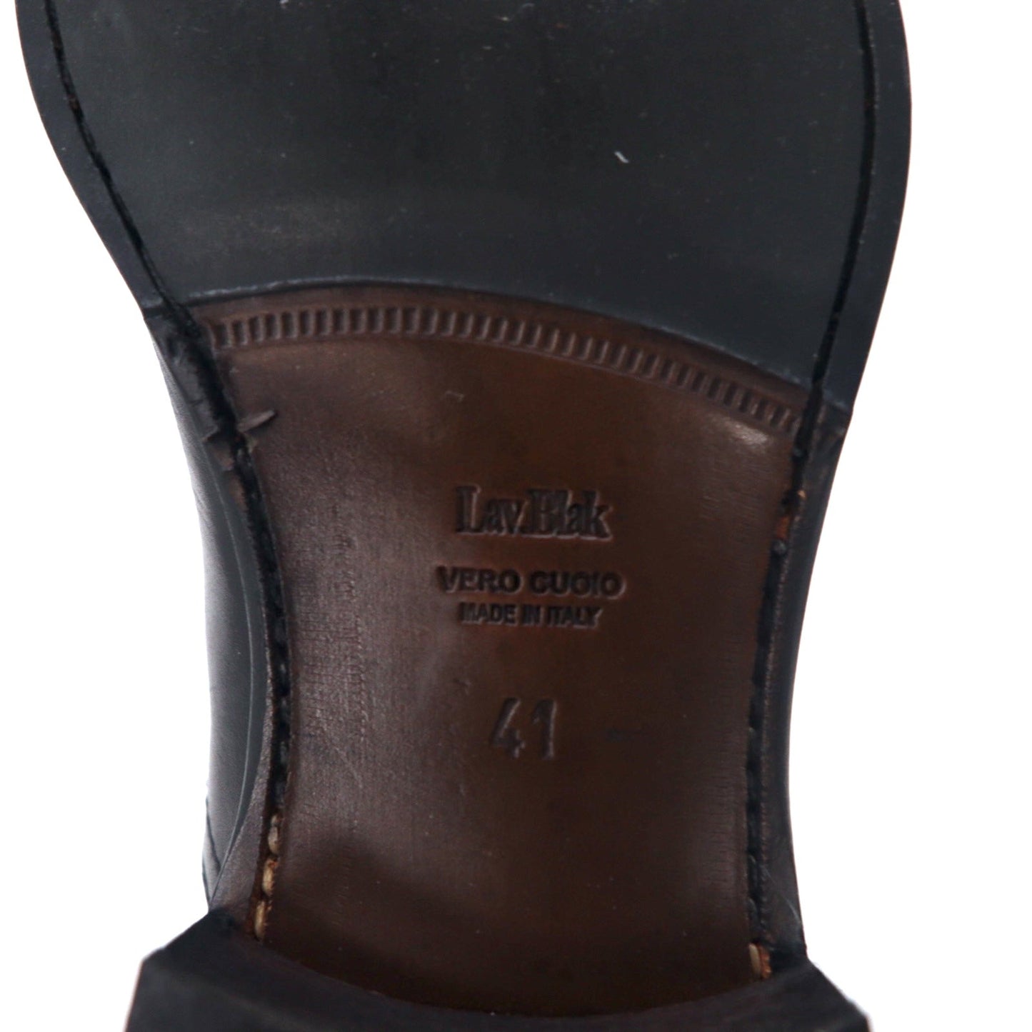 Titlo Classic ( 伊勢丹 ) イタリア製 サイドゴアブーツ チェルシーブーツ 25.5cm ブラック レザー Lav.blake