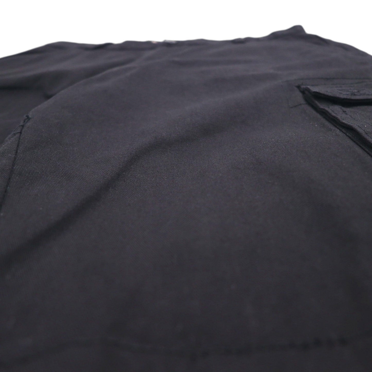 90年代 NOIZ バギー カーゴ ショートパンツ ハーフパンツ XL ブラック コットン PREMIUM JEANS 膝下丈