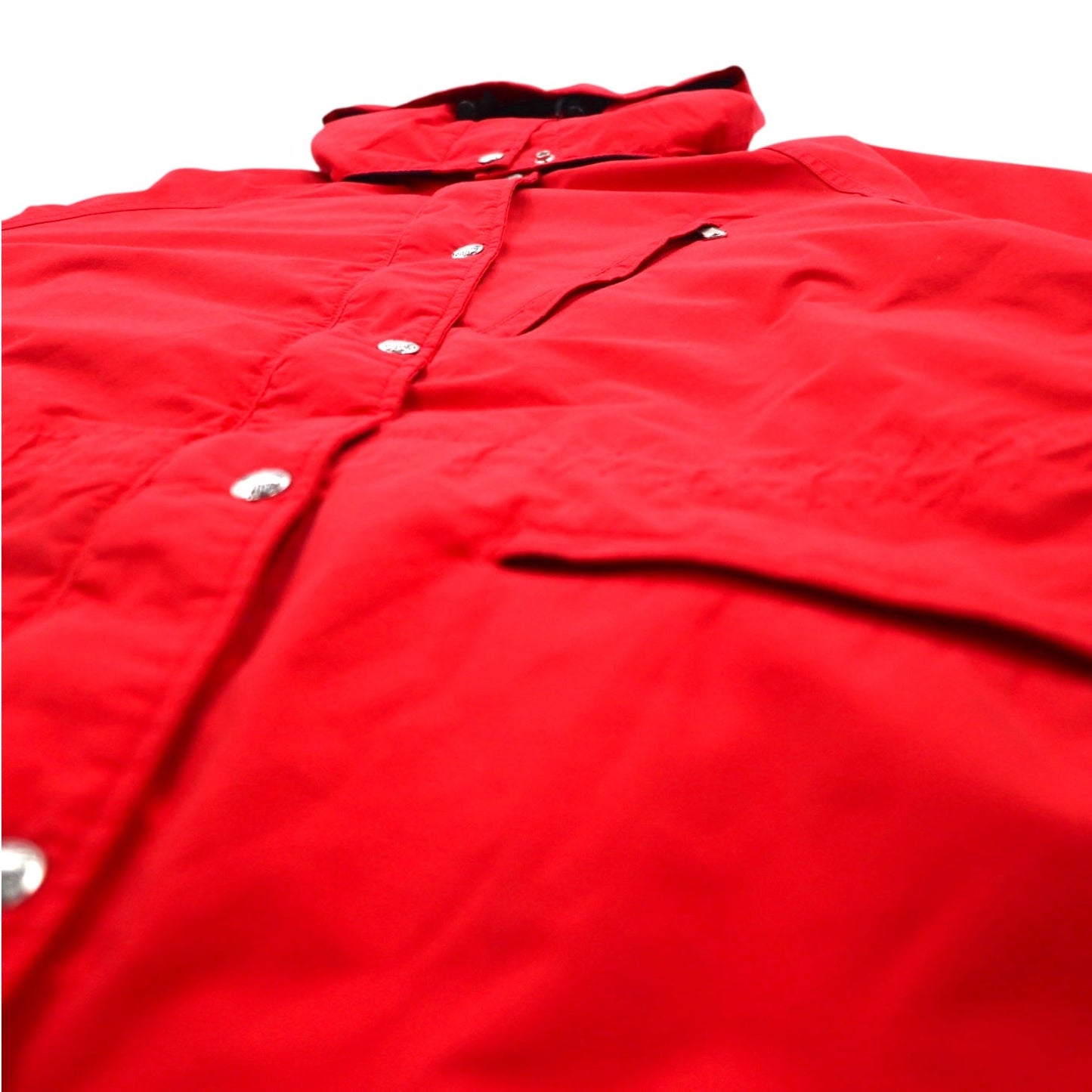 THE NORTH FACE 90s USA Made GORE-TEX Mountain Parka, Size L, Red, Waterproof, Drawcord, Detachable Hood, Red Tag