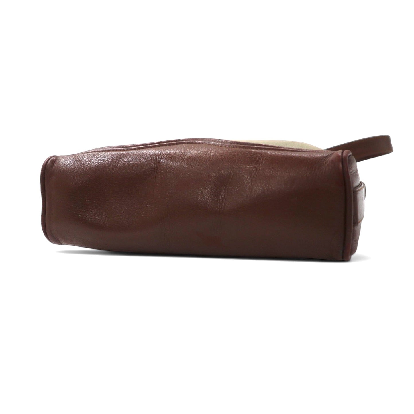 Burberrys オールド ショルダーバッグ ブラウン ナイロンキャンバス レザー 内側ノバチェック