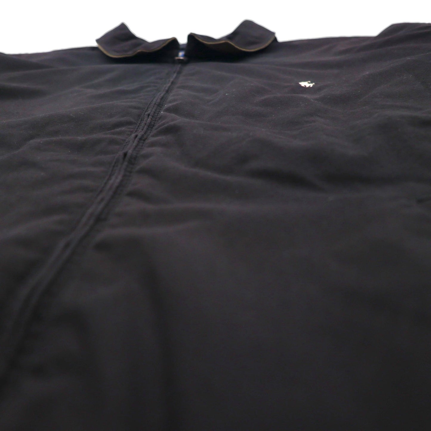 Polo Ralph Lauren スウィングトップ ハリントンジャケット 2XL ブラック チンストラップ スモールポニー刺繡