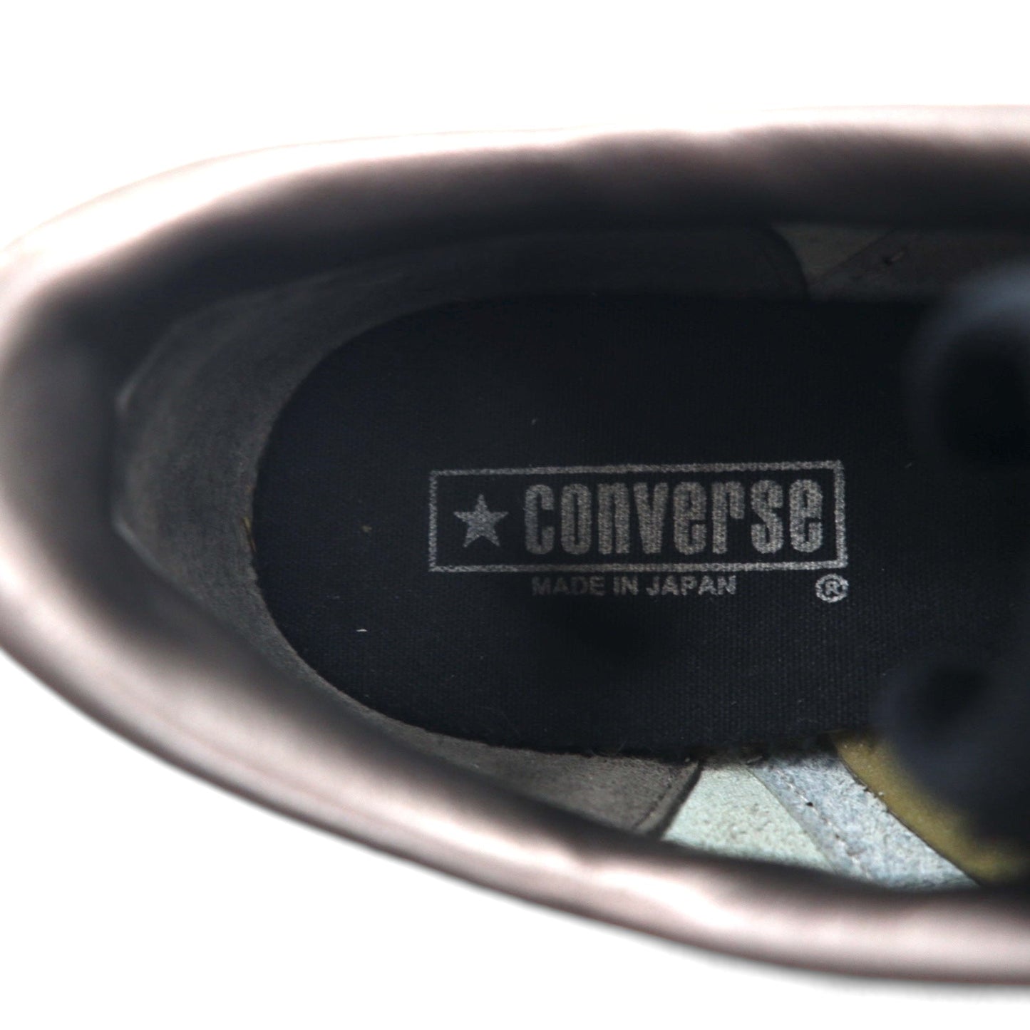 CONVERSE 日本製 ワンスター ONE STAR J ローカットスニーカー 27cm ブラック レザー