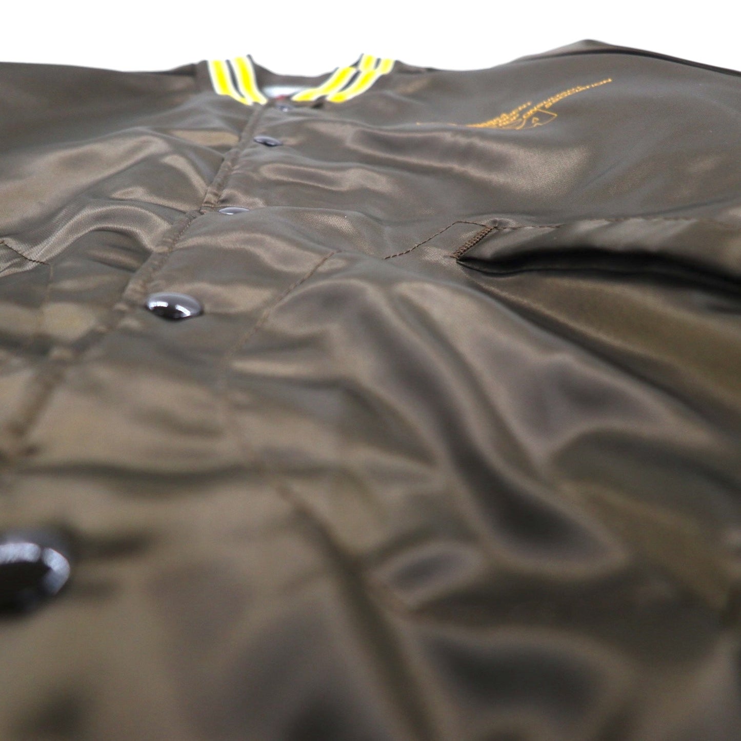90s USA Vintage Varsity Jacket 90年代 USA製 スタジャン M ブラウン Pla-Jac by Dunbrooke