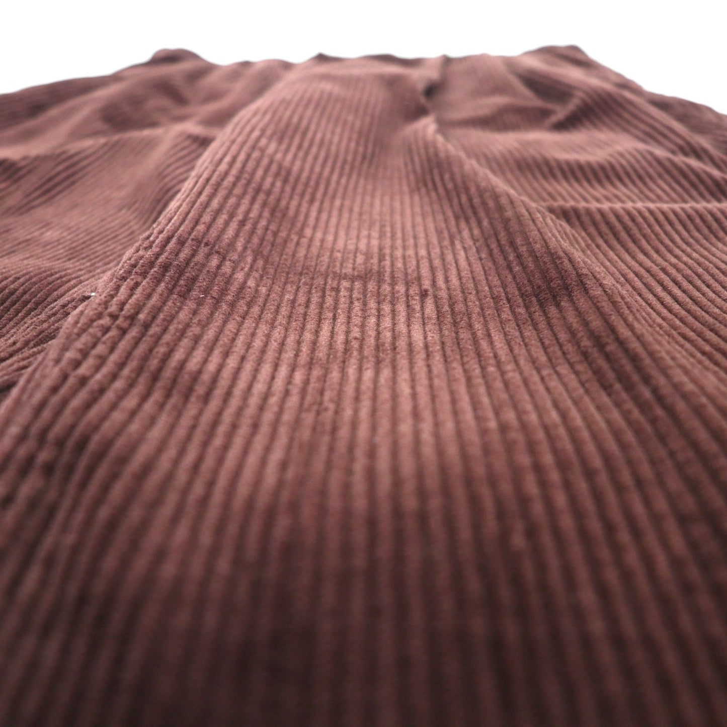 Eddie Bauer 90年代 2タック ワイド コーデュロイパンツ スラックス XL ブラウン 太畝 ダブルカフス