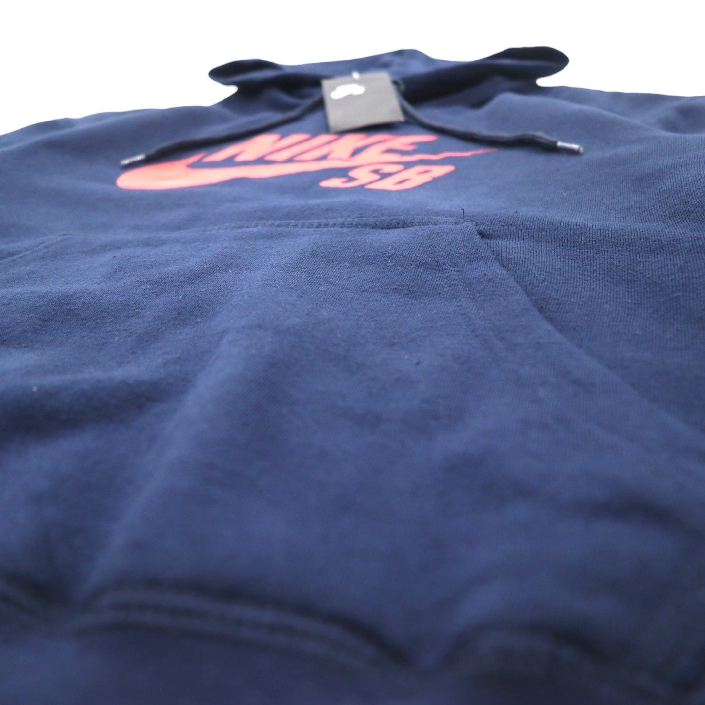 NIKE SB Icon Pullover Essential Hoodie, Size Small, Navy, AJ9733-451, Made in Pakistan