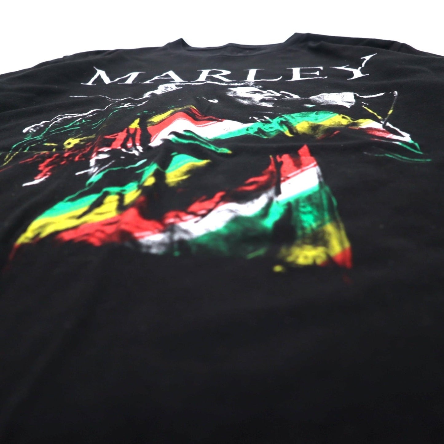 ZION ROOTSWEAR ボブマーリー バンド Tシャツ L ブラック コットン メキシコ製