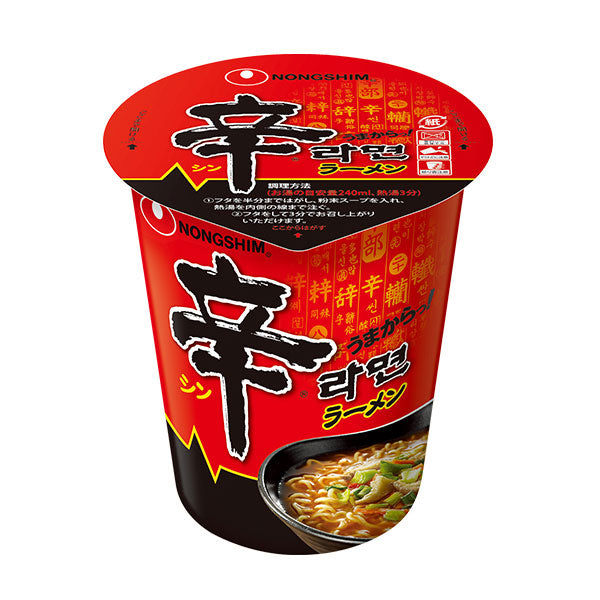 【農心】辛ラーメンカップ麺65g(小)
