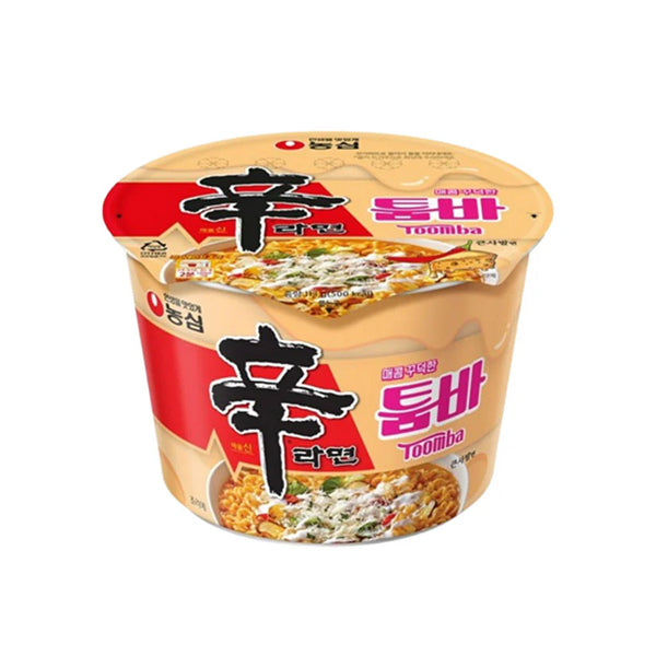 【農心】辛ラーメン トゥーンバ カップ麺 113g ピリ辛クリームパスタ