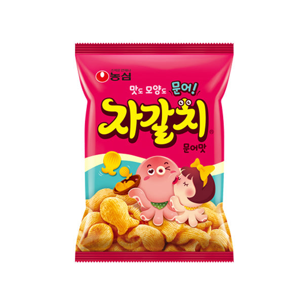 【農心】チャガルチ 90g タコ味 スナック 海鮮 韓国お菓子