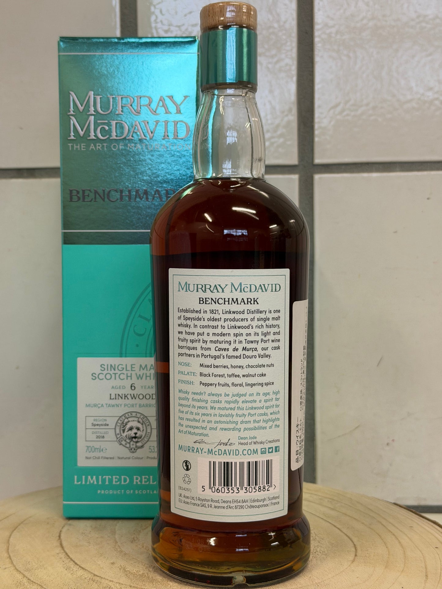 (Murray McDavid) Linkwood 2018/2024 - 6 yo - Tawny Port Barrique - Murray McDavid
