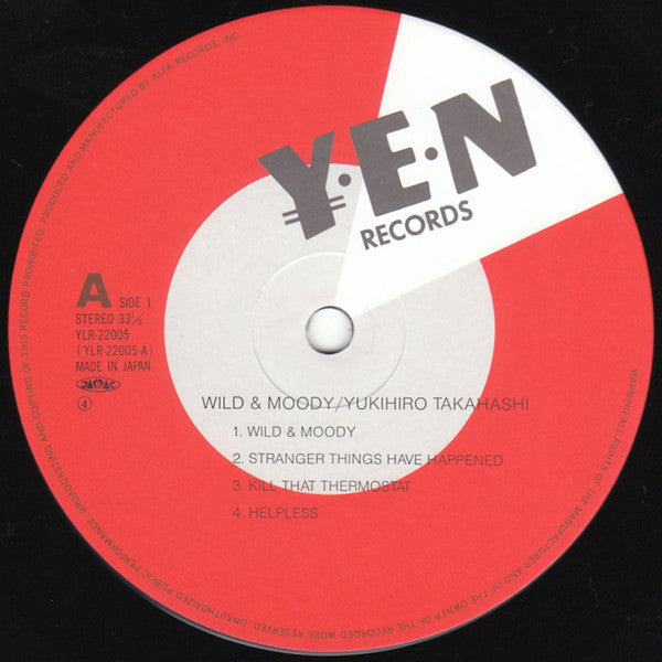 Yukihiro Takahashi - Wild & Moody (Vinyl, LP, Album, Stereo)