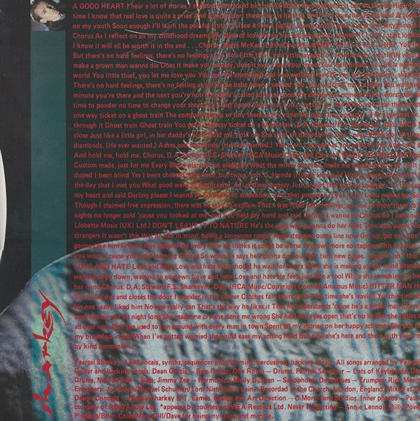 Feargal Sharkey - Feargal Sharkey (Vinyl, LP, Album, Stereo) Good Plus (G+) / Very Good Plus (VG+)