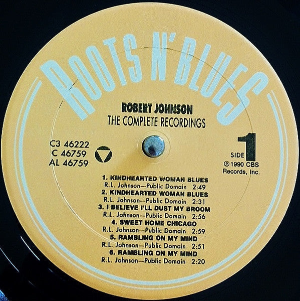Robert Johnson - The Complete Recordings (3xVinyl, Box Set, LP, Compilation, Remastered, Mono) Very Good Plus (VG+) / Very Good (VG)