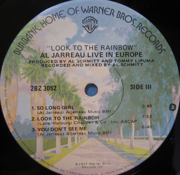 Al Jarreau - Look To The Rainbow (2xVinyl, LP, Album, Stereo) Very Good (VG) / Very Good Plus (VG+)