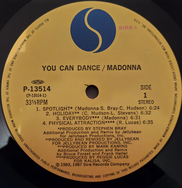Madonna - You Can Dance (Vinyl, LP, Compilation)