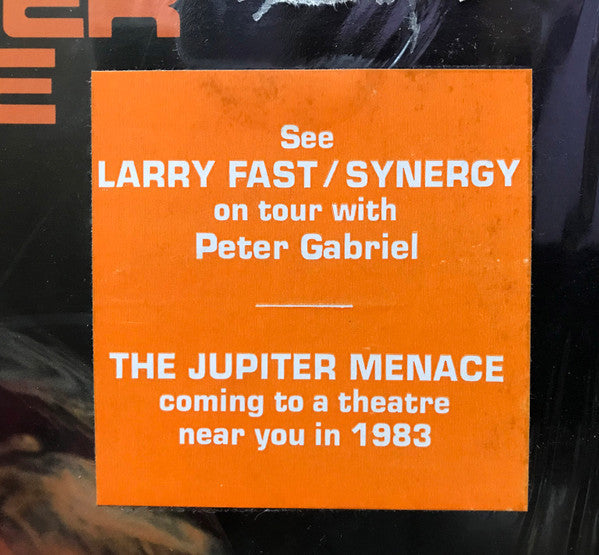 Synergy (3) - The Jupiter Menace (Original Motion Picture Soundtrack) (Vinyl, LP, Album) Good Plus (G+) / Good Plus (G+)