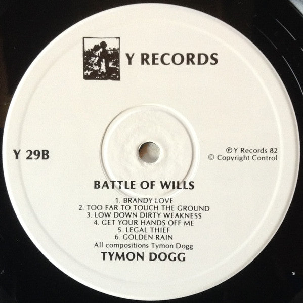Tymon Dogg - Battle Of Wills (Vinyl, LP, Album) Very Good (VG) / Very Good (VG)