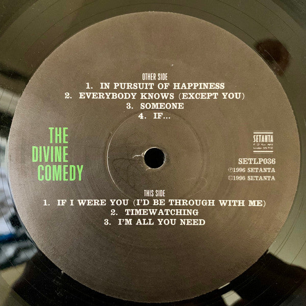 The Divine Comedy - A Short Album About Love (Vinyl, LP, Album) Very Good Plus (VG+) / Very Good (VG)