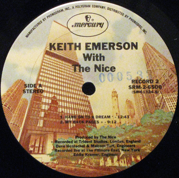 The Nice - Keith Emerson With The Nice (2xVinyl, LP, Compilation, Reissue) Good Plus (G+) / Good Plus (G+)