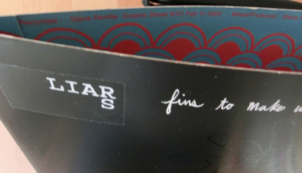 Liars - Fins To Make Us More Fish-like (Vinyl, 10", 33 ⅓ RPM) Very Good Plus (VG+) / Very Good (VG)