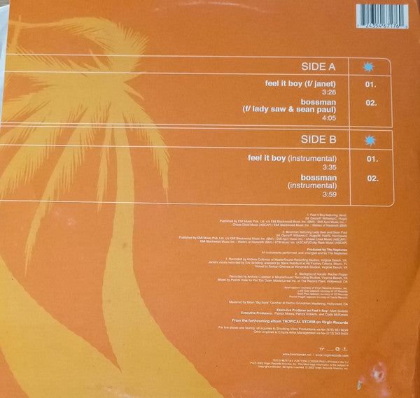Beenie Man - Feel It Boy (Vinyl, 12") Very Good (VG) / Very Good (VG)