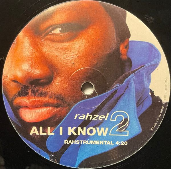 Rahzel - All I Know (Vinyl, 12", 33 ⅓ RPM, Stereo) Good Plus (G+) / Very Good Plus (VG+)