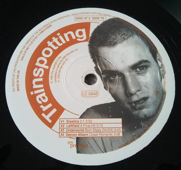 Various - Trainspotting (Music From The Motion Picture) (2xVinyl, LP, Compilation, Limited Edition) Good Plus (G+) / Very Good Plus (VG+)