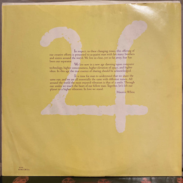 Earth, Wind & Fire - Faces (Vinyl, LP, Album, Stereo)