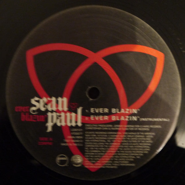 Sean Paul - Ever Blazin' (Vinyl, 12", 33 ⅓ RPM) Very Good Plus (VG+) / Very Good Plus (VG+)