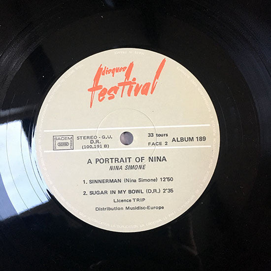 Nina Simone - A Portrait Of Nina (2xVinyl, LP, Compilation) Near Mint (NM or M-) / Very Good Plus (VG+)