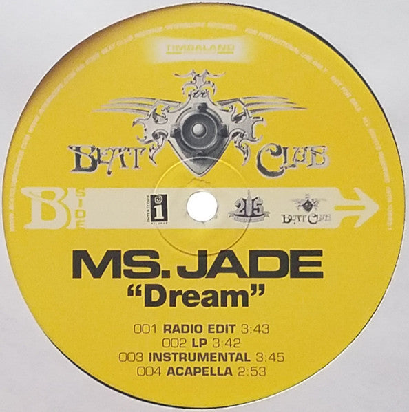 Ms. Jade - Feel The Girl (Vinyl, 12", Promo) Very Good Plus (VG+) / Very Good (VG)
