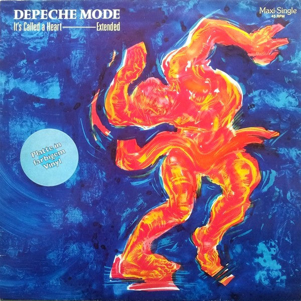 Depeche Mode - It's Called A Heart (Extended) (Vinyl, 12", 45 RPM, Maxi-Single, Stereo) Very Good (VG) / Very Good (VG)
