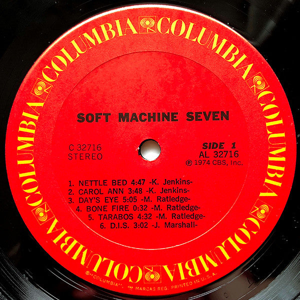 Soft Machine - Seven (Vinyl, LP, Album) Good Plus (G+) / Very Good (VG)