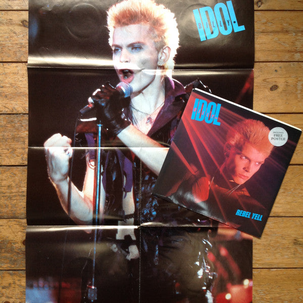 Billy Idol - Rebel Yell (Vinyl, 12", 45 RPM, Single) Very Good (VG) / Good (G)