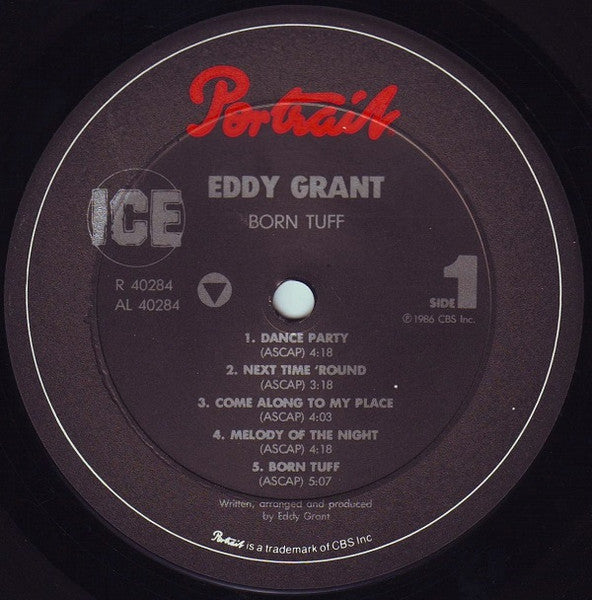 Eddy Grant - Born Tuff (Vinyl, LP, Album) Very Good Plus (VG+) / Very Good (VG)