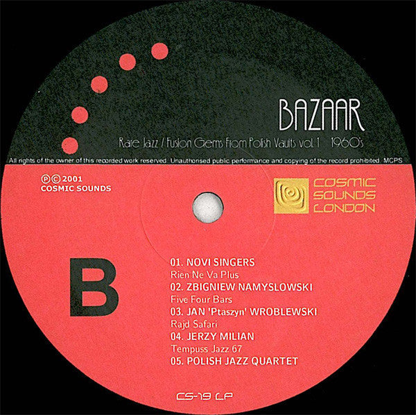 Various - Bazaar - Rare Jazz / Fusion Gems From Polish Vaults Vol. 1, 1960's (Vinyl, LP, Compilation) Very Good (VG) / Very Good (VG)