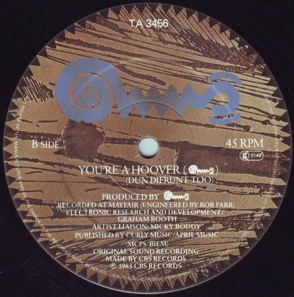 Freur - Matters Of The Heart Of The Would (Dun Difrunt) (Vinyl, 12", 45 RPM, Single) Very Good Plus (VG+) / Very Good Plus (VG+)