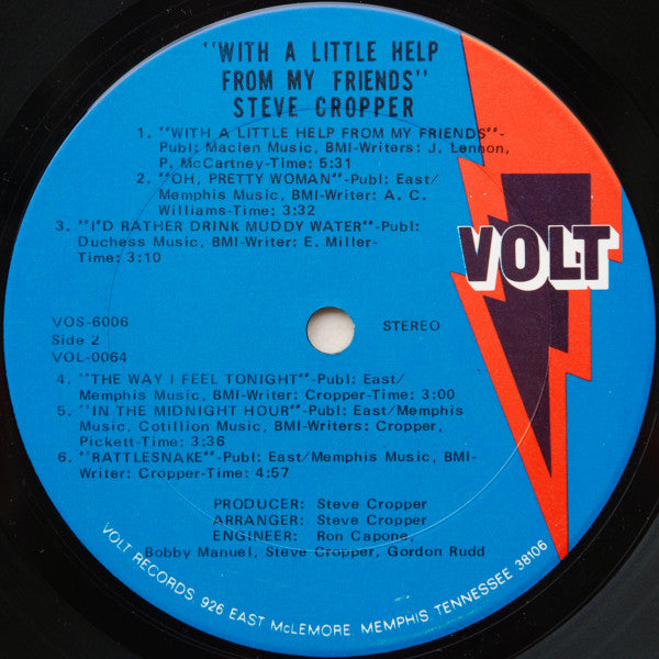 Steve Cropper - With A Little Help From My Friends (Vinyl, LP, Albu...