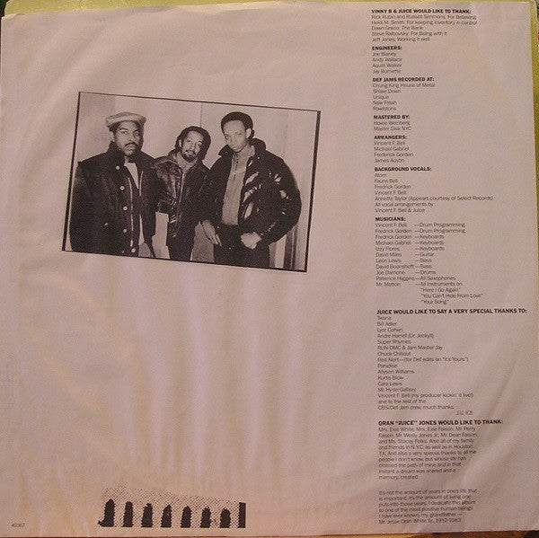 Oran 'Juice' Jones - Juice (Vinyl, LP, Album)