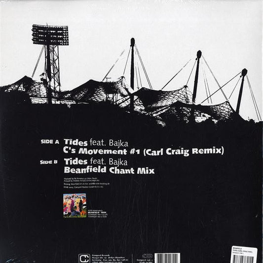 Beanfield - Tides (Vinyl, 12", 33 ⅓ RPM, 45 RPM) Very Good (VG) / Very Good (VG)