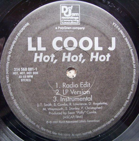 LL Cool J - Phenomenon (Vinyl, 12", 33 ⅓ RPM, Single, Stereo) Good Plus (G+) / Very Good (VG)