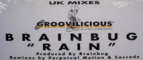 Brainbug - Rain (Vinyl, 12") Very Good Plus (VG+) / Very Good Plus (VG+)