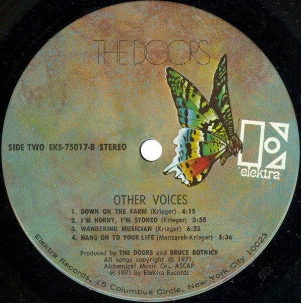 The Doors - Other Voices (Vinyl, LP, Album, Stereo)