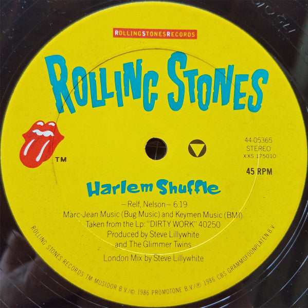 The Rolling Stones - Harlem Shuffle (Vinyl, 12", 45 RPM, Stereo) Very Good Plus (VG+) / Very Good Plus (VG+)