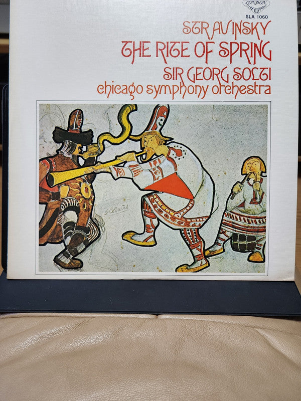 Igor Stravinsky - Le Sacre Du Printemps / The Rite Of Spring (Vinyl, LP, Album, Stereo) Very Good Plus (VG+) / Very Good (VG)